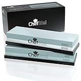 ChefMe! Schleifstein Set 4-in-1 mit deutscher Anleitung...