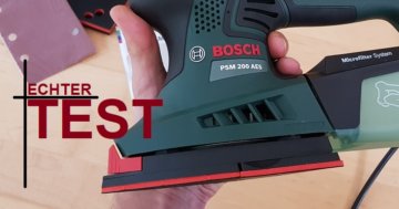 Bosch Multi Schleifmaschine PSM 200 AES im Test